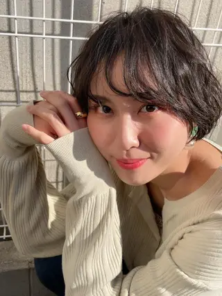 ショート putri店長 和田鈴采のヘアスタイル