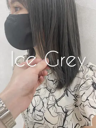 セミロング カラー 🌿縮毛矯正/ 髪質改善🌿コバヤシのヘアスタイル