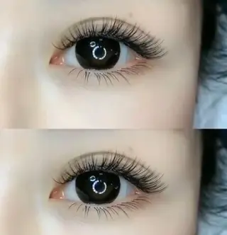 マツエク・マツパ Ai& Hitomiのマツエク・マツパデザイン