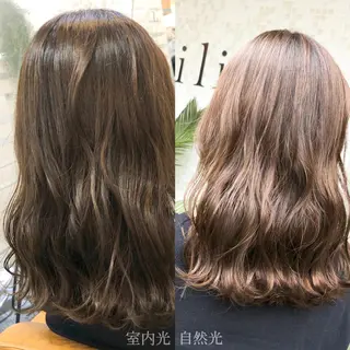 ミディアム カラー ヘアアレンジ サービス満足度 No1👑植田愛夕のヘアスタイル