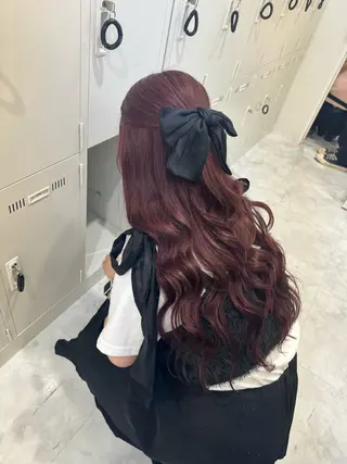 ロング カラー 🎀愛されgirly ヘア🫧Ayakaのヘアスタイル