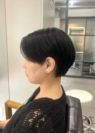 ショート 🎀ボブ/透明感/ 町田/hana🎀のヘアスタイル