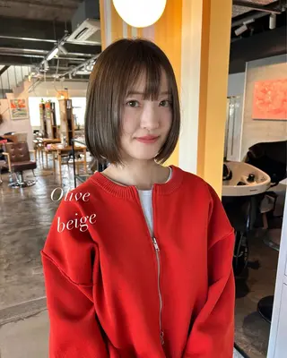 ショート 透明感カラー 暖色shihoのヘアスタイル