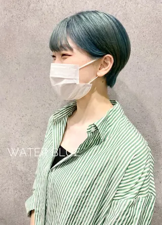 ショート カラー clomus所属・YUKA艶髪 🌸寛ぎ部屋のヘアスタイル