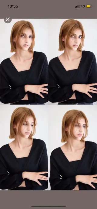 ミディアム ショート✂︎ ゆるパーマKANOのヘアスタイル