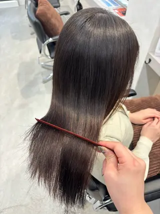 ロング yoshino /ナチュラル縮毛のヘアスタイル