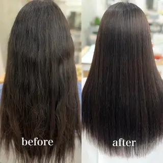 ロング パーマ 【くせ毛さんのお悩み 解決🍀】栗橋のヘアスタイル