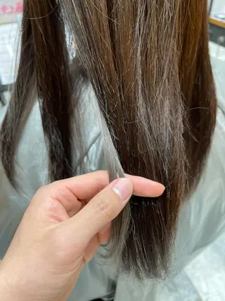 ロング レイヤー/艶カラー 韓国/石戸谷海斗のヘアスタイル