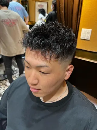 ショート メンズ 店長💈山田竜太 BARBERのヘアスタイル