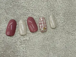 ネイル ⭐︎休業中の練習⭐︎ JNA認定講師髙橋のネイルデザイン