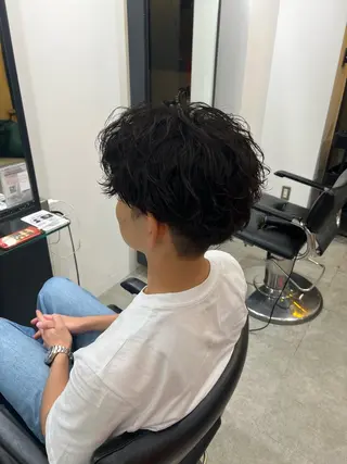 パーマ メンズ fifth神宮前 HIN★T★のヘアスタイル