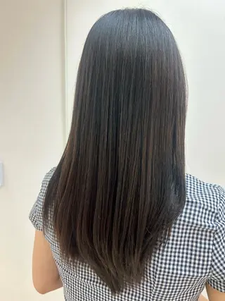 ロング パーマ スズキ リオのヘアスタイル