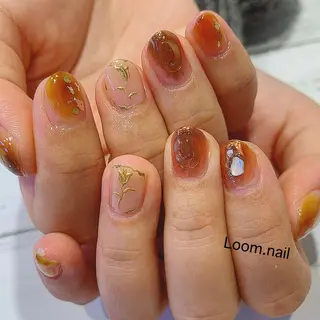 ネイル Loom所属・hrd manamiのネイルデザイン