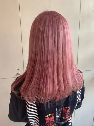 ミディアム カラー D’na所属・🎀暖色ガーリー/ ボブ/みさき🎀のヘアスタイル