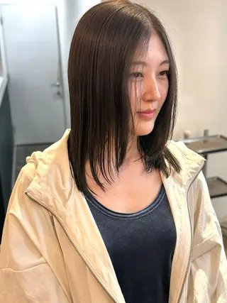 ミディアム ☁️RIKA☁️ @ri2_____bのヘアスタイル