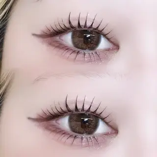 マツエク・マツパ 束間まつ毛ෆ sasara🍒のマツエク・マツパデザイン