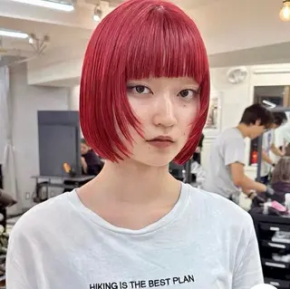 ショート 💫ハイトーンボブ/ HARU💫のヘアスタイル