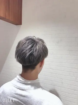 カラー メンズ 岩永 梨玖のヘアスタイル