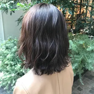 ミディアム LOMA🇰🇷 銀座クボタのヘアスタイル