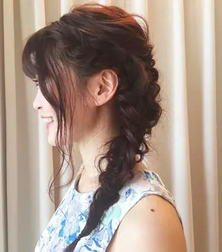 ヘアアレンジ ボブ/ナチュラル 西宮北口/みなみのヘアスタイル