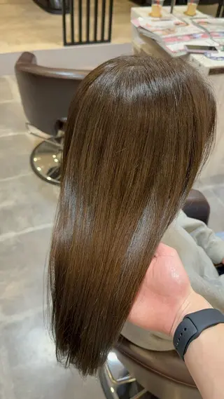 ロング 【艶カラー⠀】坂東 要のヘアスタイル