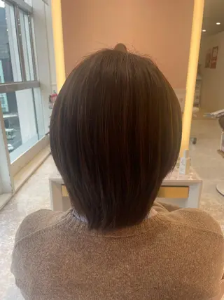 メンズ ボブ/透明感カラー /nicoのヘアスタイル