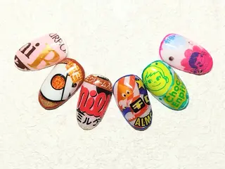 ネイル リラクゼーション＆ネイル仙殊~センジュ~所属・senju 　のネイルデザイン