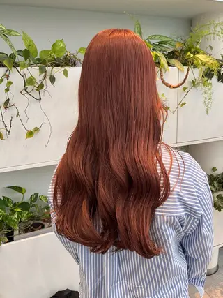 ロング カラー くさかみさき🌼暖色 /耳つぼ/オタク🌼のヘアスタイル