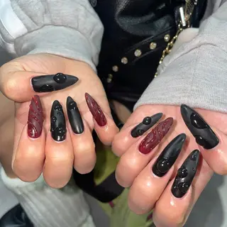 ロング 小川 柚香のネイルデザイン