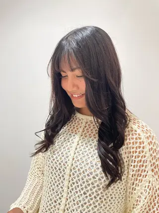 ロング 🎟暖色カラー /アレンジ🎀くるみのヘアスタイル