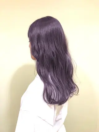 ロング カラー ANNA /艶髪/ハイトーンのヘアスタイル