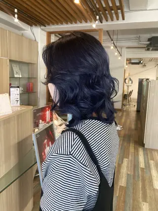 セミロング カラー ✂️似合わせの魔術師 石田一樹✂️のヘアスタイル