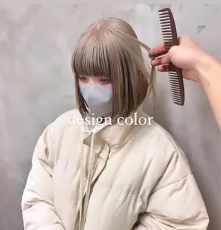 カラー storiiz所属・本田大輝top designerのヘアスタイル