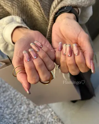 ネイル 40代からの爪を守る ×ケア重視サロン♡のネイルデザイン