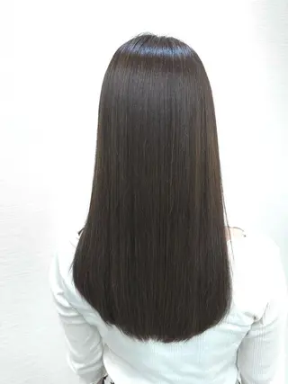 ロング 髪質改善/縮毛/トリ ートメント/平野広大のヘアスタイル