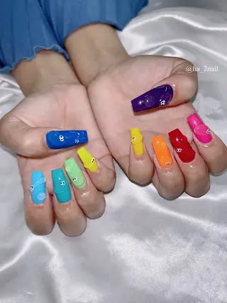 ネイル NAIL and EYELASH ALPHA.所属・ALPHA. 姫繇のネイルデザイン