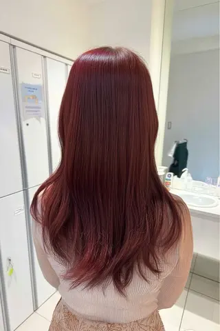 カラー 💕暖色カラー/ボブ /ピンク💕のヘアスタイル