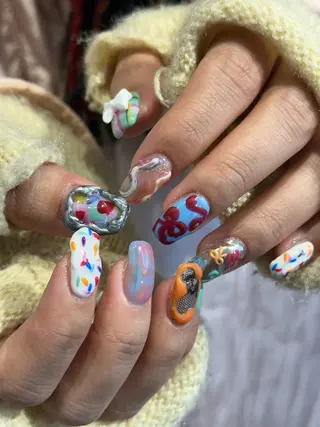 ネイル ハイトーン特化 pepe🎀のヘアスタイル