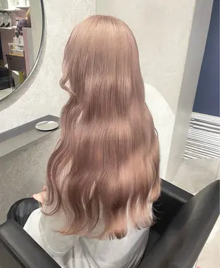 ロング カラー cope'u ワカナのヘアスタイル