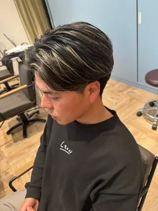 カラー メンズ 髪質改善・艶カラー 加茂瑞希のヘアスタイル