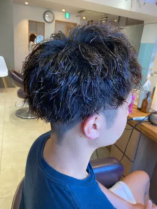 パーマ メンズ Elle✂︎ Riinaのヘアスタイル