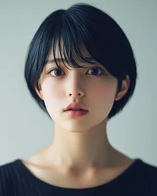 カラー 上田 桃子のヘアスタイル