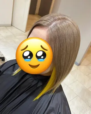 カラー Lapis福岡天神大名店所属・MOMOKA /　Lapis大名店のヘアスタイル