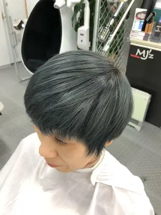 ショート カラー MJ'z所属・石橋 誠のヘアスタイル