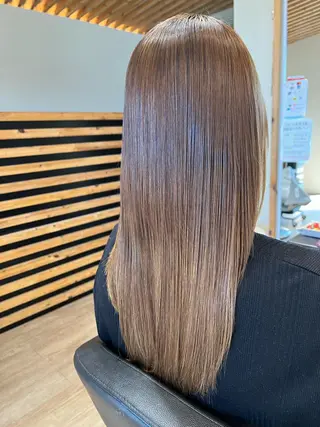 ロング パーマ 関口 友行のヘアスタイル