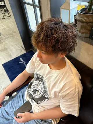 パーマ lisa  ︎︎のヘアスタイル