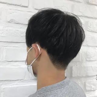 ショート メンズ 【暖色カラー特化】 中山由梨のヘアスタイル