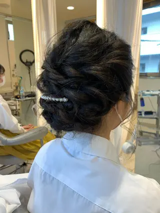 ヘアアレンジ 久永 菫のヘアスタイル