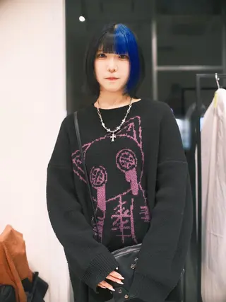 ショート カラー ヘアアレンジ 個性爆弾💣 ダブルカラー/ゆかのヘアスタイル