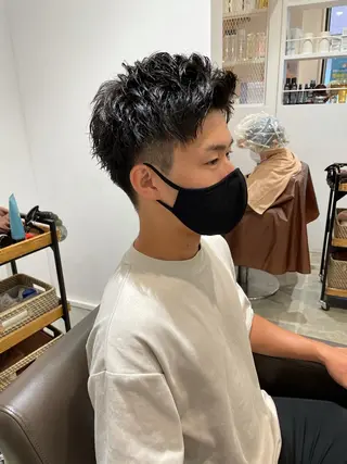 メンズ 細沼 葵のヘアスタイル